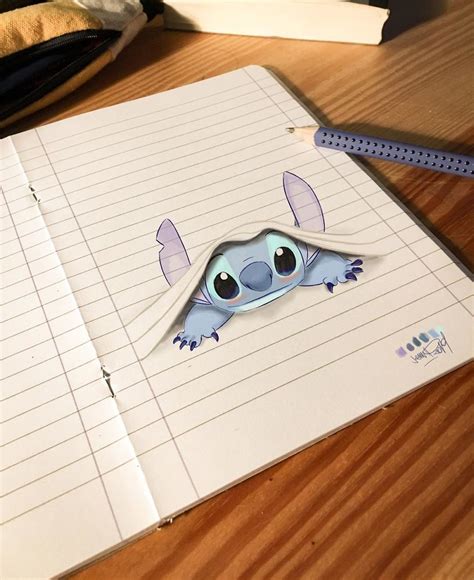 This Artist Makes His 3D Drawings Jump Off The Paper in 2020 | Disney art drawings, Illusion ...