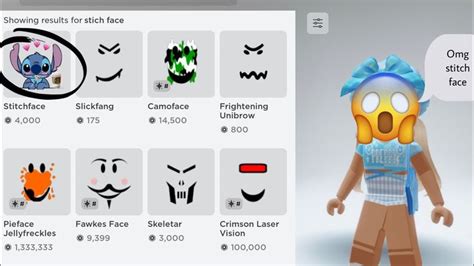 Roblox Roblox Stitch Face Baddie Avatars With Free Stich Carisca in ...