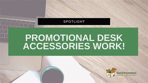 Promotional Desk Accessories Video - YouTube