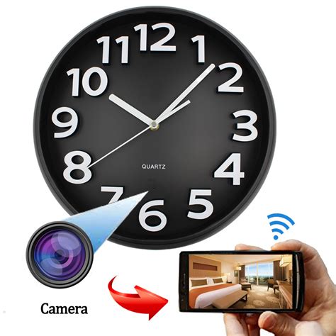 Full HD 1080P WiFi Hidden Wall Clock Camera IP Camera - China Wall Clock Camera and WiFi Camera