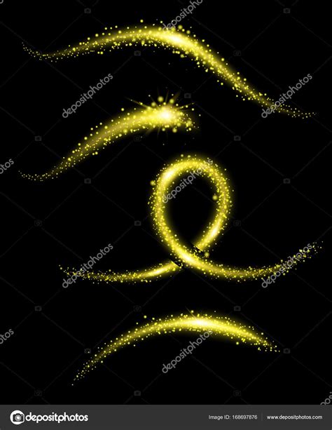 Different pattern of yellow lights Stock Vector Image by ©brgfx #168697876