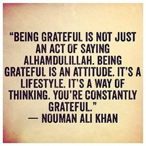 Gratitude Islamic Quotes