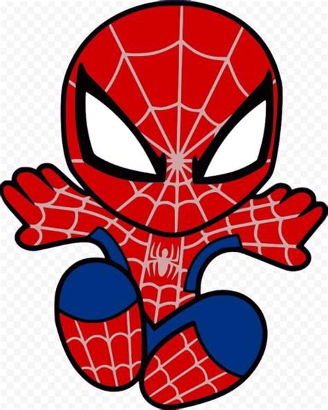 HD Spiderman baby chibi PNG | Citypng