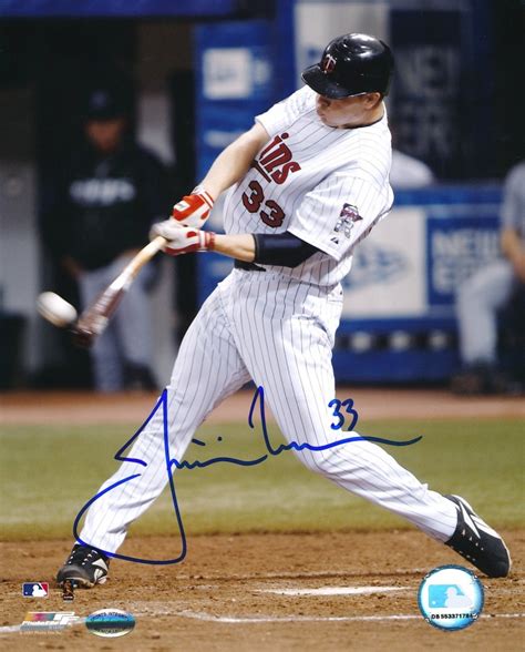 Justin Morneau Signed Twins 8x10 Photo (Sports Integrity COA) | Pristine Auction