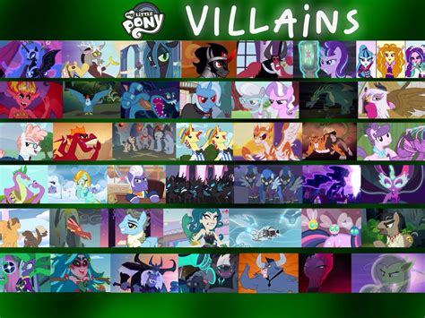 MLP Villains by JustSomePainter11 on DeviantArt