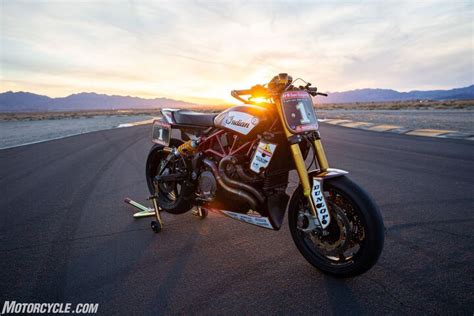 2022 Indian FTR1200 Hooligan Race Bike - First Ride | Motorcycle.com