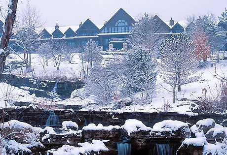 Exterior in Winter - Falls Lodge at Big Cedar® | Falls Lodge… | Flickr