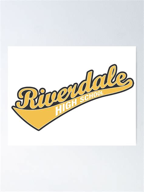 "Riverdale High school Logo" Poster by JaidenMarie | Redbubble