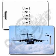 UNITED STATES AIR FORCE LUGGAGE TAGS