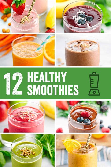 Roundup: Easy Five-Minute Healthy Smoothie Recipes - Jessica Gavin