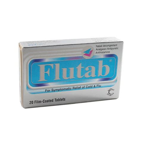 Buy Flutab Tablet 20's online at best price in the UAE | Life Pharmacy