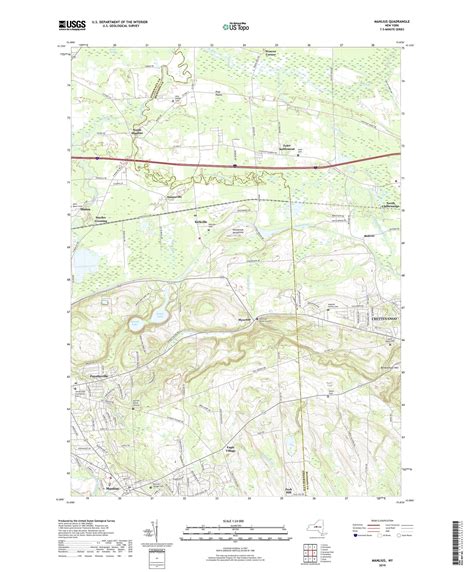 Manlius New York US Topo Map – MyTopo Map Store