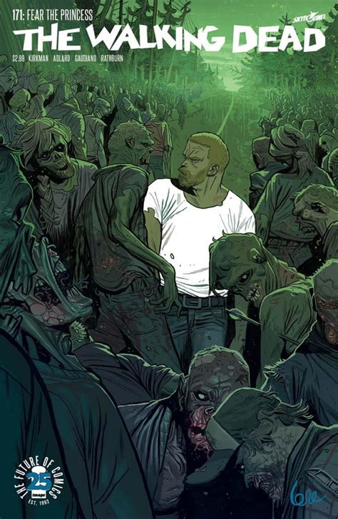 The Walking Dead 171 variant comic book cover by De Felici announced