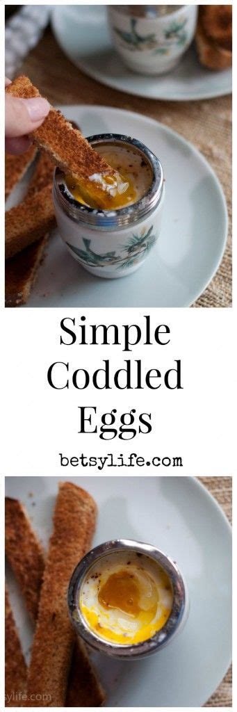 Coddled Eggs | Coddled eggs, Savory brunch recipes, Ways to cook eggs