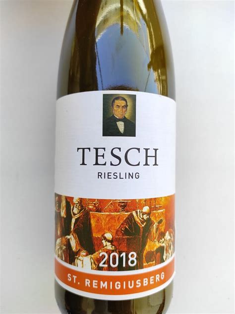 Riesling St. Remigiusberg 2018, Weingut Tesch — Wine Vein