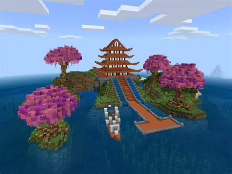 What do you think of my chinese temple ? : r/Minecraft