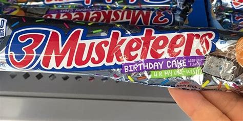 3 Musketeers Birthday Cake Candy Bars Are Back