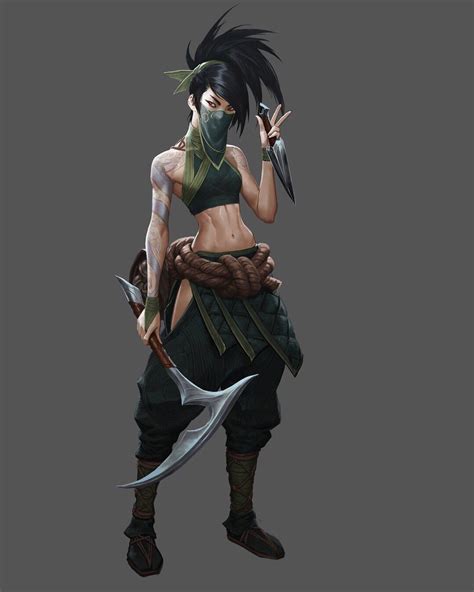 Jason Chan on Twitter: "Can’t ever have too much Akali! Concept for the “Awaken” League o… | Lol ...