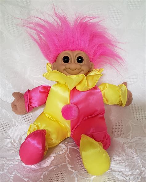 Russ Berrie & Company Troll Clown Doll – Aunt Gladys' Attic