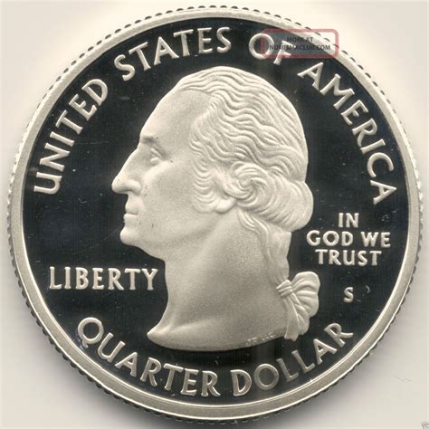 2007 - S Silver Proof Utah State Quarter (coin Very Low Mintage)