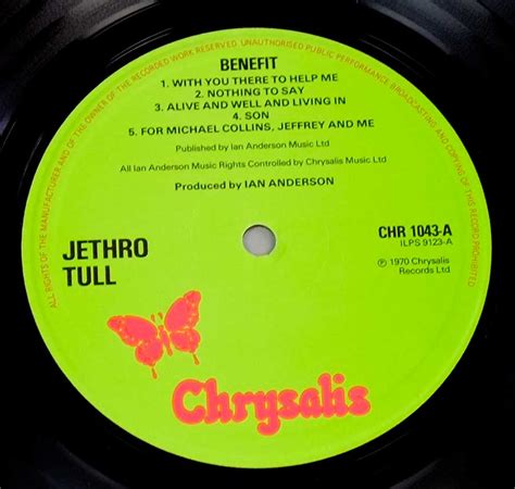 JETHRO TULL Benefit UK English Prog Rock Vinyl Album Gallery #vinylrecords