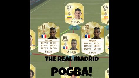 OMG THE REAL MADRID POGBA !!! FIFA 16 ULTIMATE TEAM - YouTube