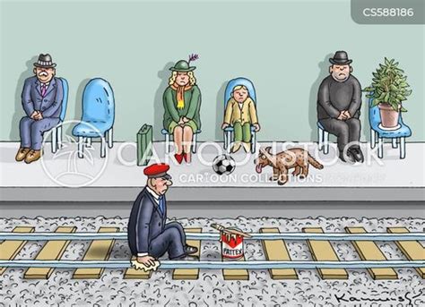 Deutsche Bahn Strike Cartoons and Comics - funny pictures from CartoonStock