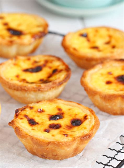 Portuguese egg tarts | Egg tart, Tart recipes, Egg tart recipe