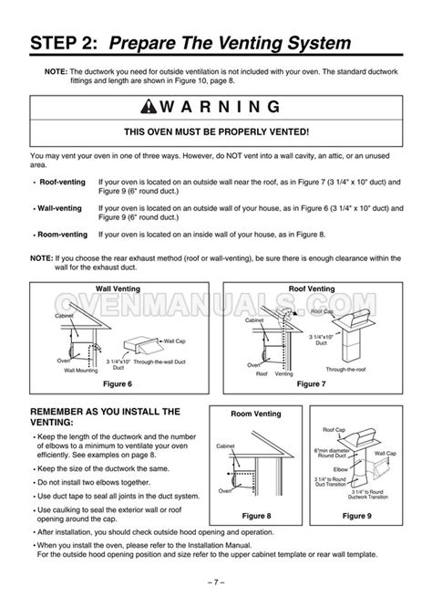 LG LMV2031ST Microwave Oven Installation Instructions