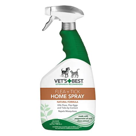 Vets Best Flea & Tick Spray for Pets & Home 32oz - Chaar