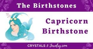 Capricorn Birthstone: Meaning, Properties and Powers - Complete Guide