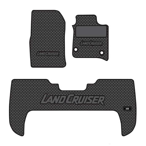 Toyota Land Cruiser 76 Series Interior Set | Rubber Mats | Car Mats ...