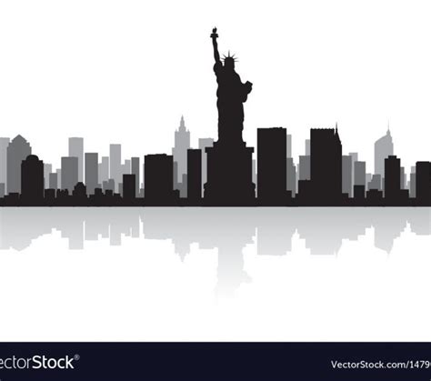 Nyc Skyline Vector Free at GetDrawings | Free download