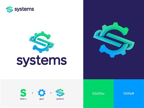 systems logo design concept by Milon Ahmed on Dribbble