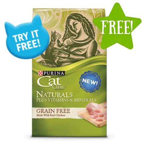 FREE Purina Cat Chow Naturals Grain Free Cat Food Sample