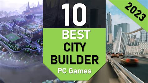 Best CITY BUILDING Games | TOP10 City-Building PC Games 2023 - YouTube