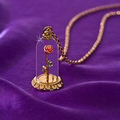 ''Enchanted Rose'' Beauty and the Beast Necklace Pretty Jewellery, Cute Jewelry, Jewelry Box ...