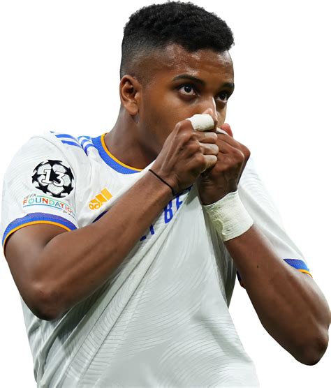 Rodrygo Goes Real Madrid football render - FootyRenders