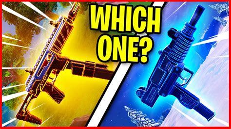 TWIN-MAG SMG VS MACHINE SMG! (WHICH SMG IS BETTER IN FORTNITE CHAPTER 4 ...