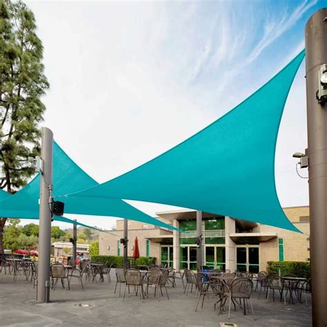 ColourTree 12' Triangle Shade Sail & Reviews | Wayfair | Shade sail, Sun sail shade, Triangle ...