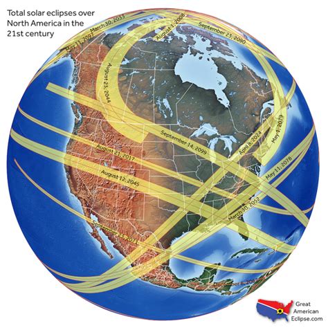 EarthSky | The upcoming total solar eclipse in North America