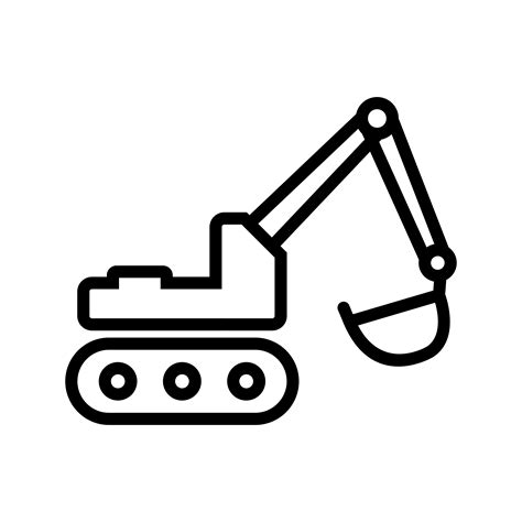 Excavator Drawing | Free download on ClipArtMag