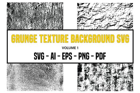 Grunge Texture Background SVG- Volume1