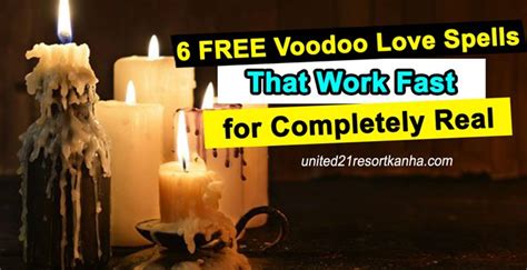 6 FREE Voodoo Love Spells That Work Fast For Completely Real