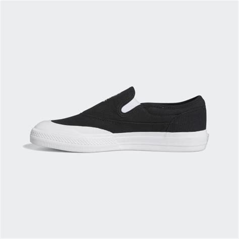 adidas Nizza RF Slip Shoes - Black | unisex lifestyle | adidas US