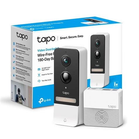 TP-Link Tapo D230S1 Smart Batery Video Doorbell-Rs.8400 – LT Online Store