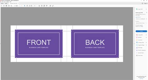 How to Make a Business Card Template With Bleeds in Adobe Illustrator ...