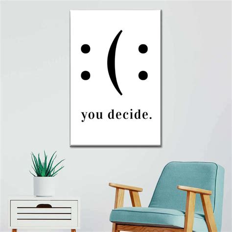 Happiness Is A Choice Wall Art | Digital Art