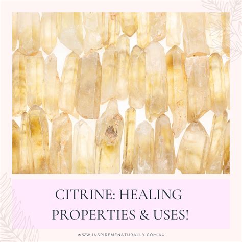 Citrine: Healing Properties and Uses!