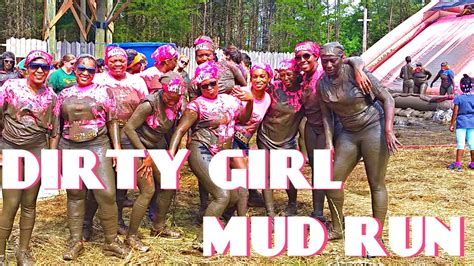 Dirty Girl Mud Run 5k (Start to Finish) #teamDirtyGirlz - YouTube